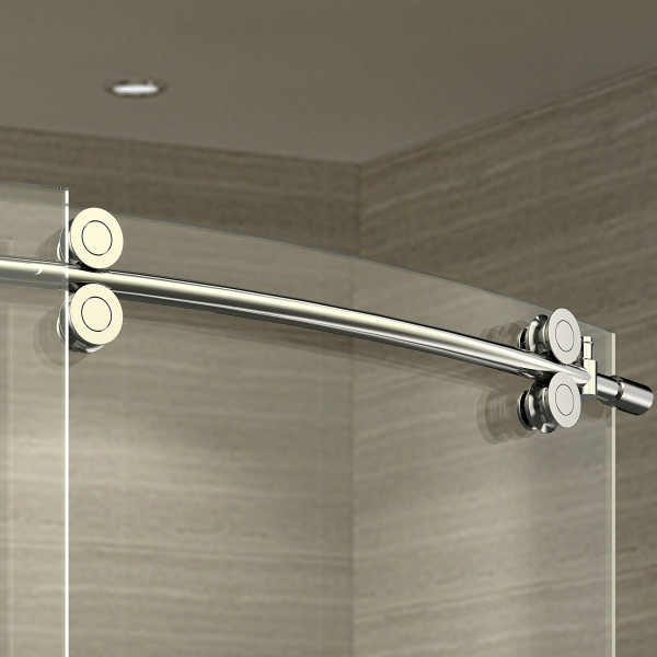 Aston SDR981-..-60-8-L ZenArch Bowfront Left Opening Sliding Shower Door
