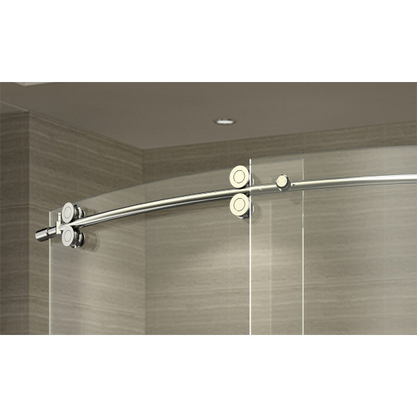 Aston SDR981-TRL-..-60-8-L ZenArch Left Opening Shower Door w/ Left Drain