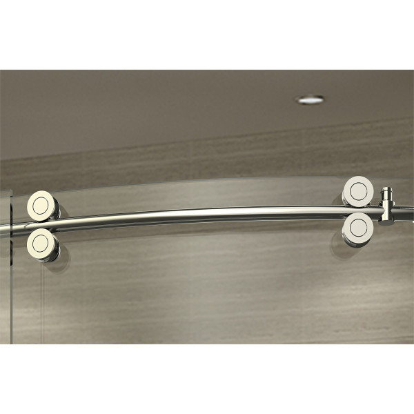 Aston SDR981-TRL-..-60-8-R ZenArch Shower Door Right Hand Opening With Left Drain Base