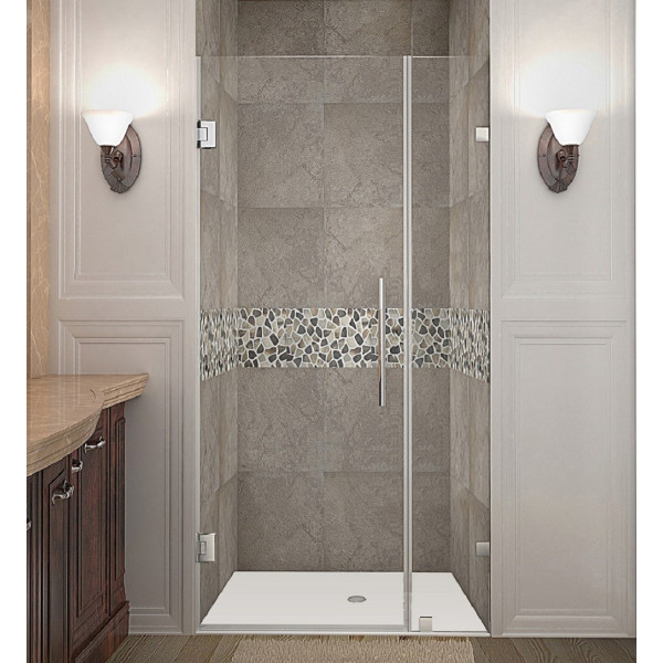 Aston Global SDR985-..-31-10 Nautis Completely Frameless Hinged Shower Door
