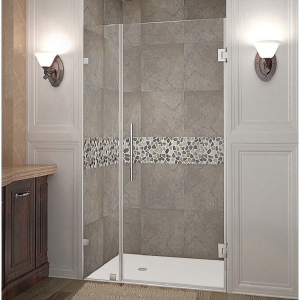 Aston Global SDR985-..-33-10 Nautis Completely Frameless Hinged Shower Door