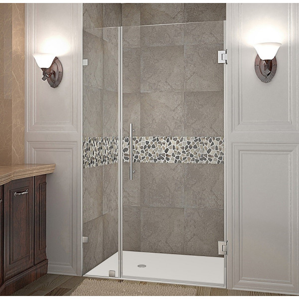 Aston Global SDR985-..-35-10 Nautis Completely Frameless Hinged Shower Door