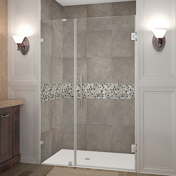 Aston Global SDR985-..-44-10 Nautis Completely Frameless Hinged Shower Door