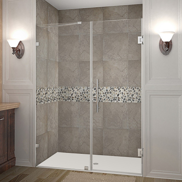 Aston Global SDR985-..-52-10 Nautis Completely Frameless Hinged Shower Door