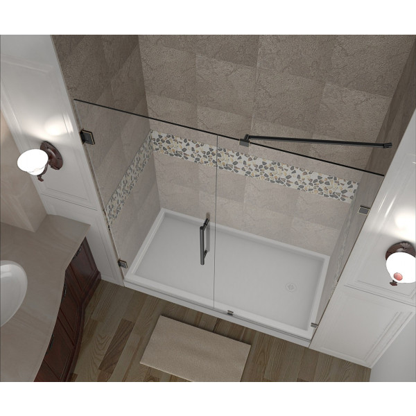 Aston Global SDR985-..-29-10 Nautis Completely Frameless Hinged Shower Door