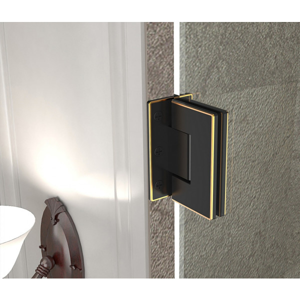 Aston Global SDR985-..-31-10 Nautis Completely Frameless Hinged Shower Door