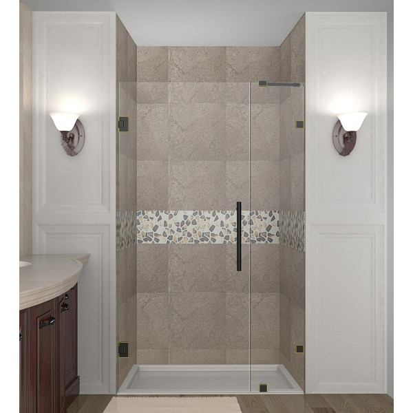 Aston Global SDR985-..-31-10 Nautis Completely Frameless Hinged Shower Door