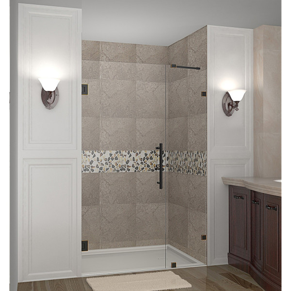 Aston Global SDR985-..-39-10 Nautis Completely Frameless Hinged Shower Door