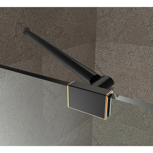 Aston Global SDR985-..-40-10 Nautis Completely Frameless Hinged Shower Door