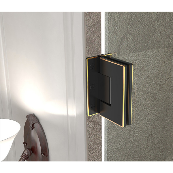 Aston Global SDR985-..-42-10 Nautis Completely Frameless Hinged Shower Door