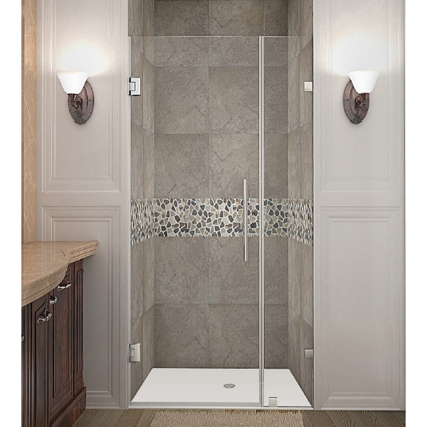 Aston Global SDR985-..-28-10 Nautis Completely Frameless Hinged Shower Door
