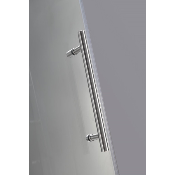 Aston Global SDR985-..-68-10 Nautis Completely Frameless Hinged Shower Door