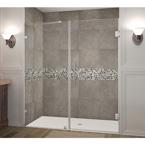 Aston Global SDR985-..-71-10 Nautis Completely Frameless Hinged Shower Door