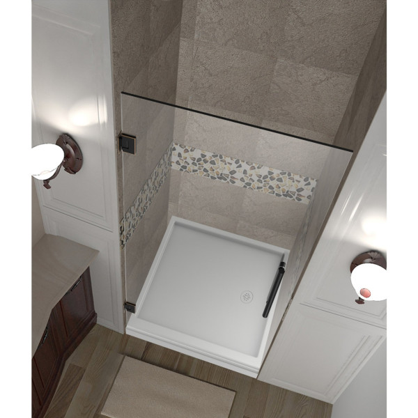 Aston Global SDR995-..-22-10 Cascadia Frameless Hinged Shower Door