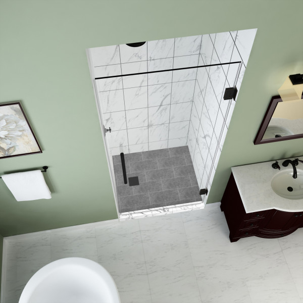 Aston Global SDR995-..-33-10 Cascadia Frameless Hinged Shower Door
