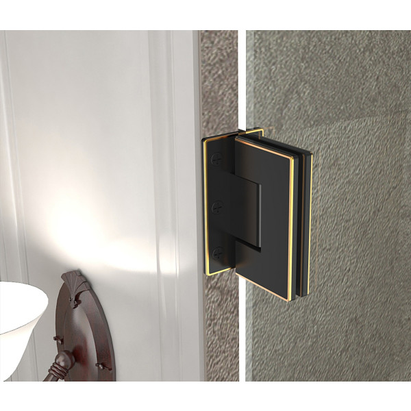 Aston Global SDR995-..-33-10 Cascadia Frameless Hinged Shower Door