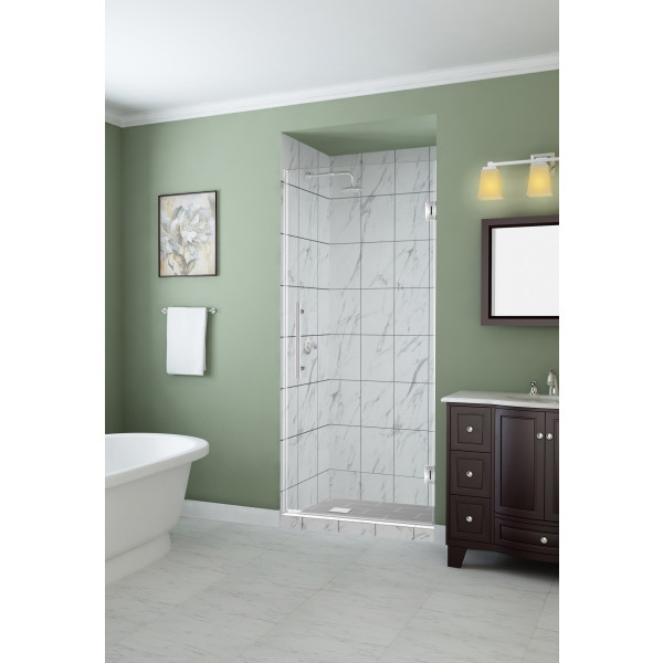 Aston Global SDR995-..-27-10 Cascadia Frameless Hinged Shower Door