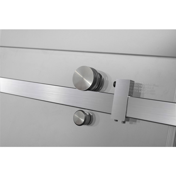 Aston SEN976-..-72-10 Completely Frameless Sliding Shower Door Enclosure