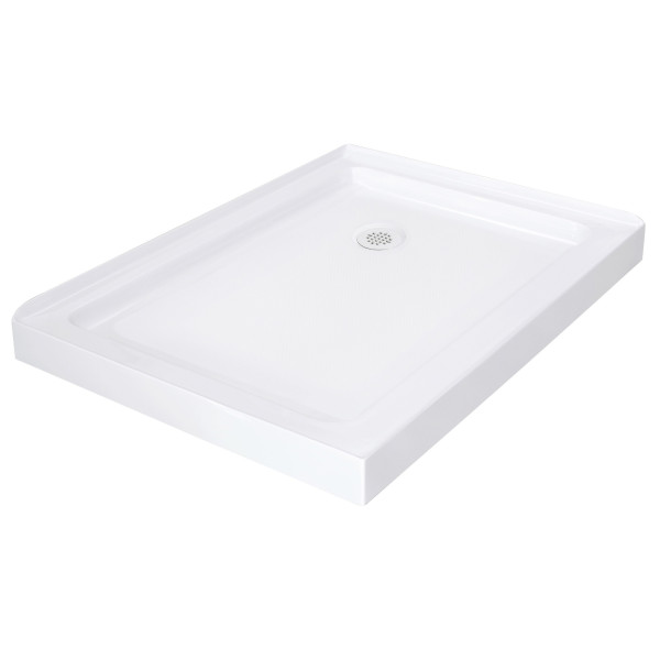 Aston SEN976F-TR-..-48-10-R Frosted Sliding Shower Door w/ Base Right Drain