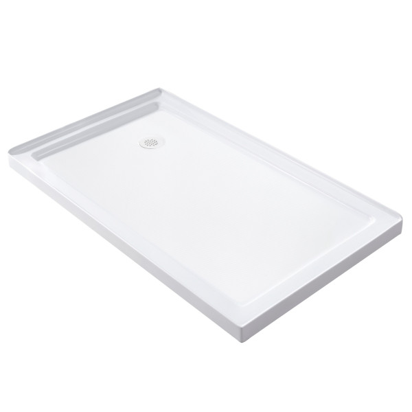 Aston SEN976F-TR-..-60-10-L Frosted Glass Sliding Shower Door Enclosure
