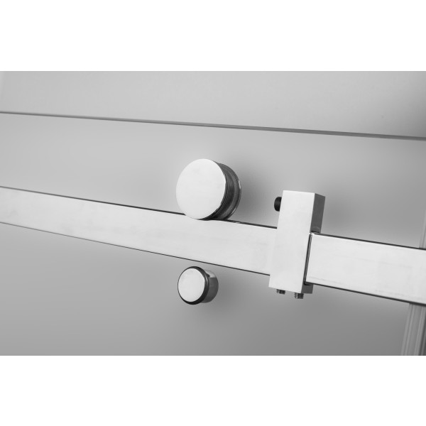 Aston SEN976F-TR-..-60-10-R Frosted Glass Sliding Shower Door Enclosure