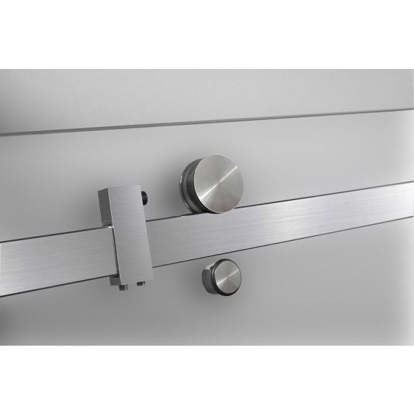 Aston SEN976F-TR-..-60-10-L Frosted Glass Sliding Shower Door Enclosure