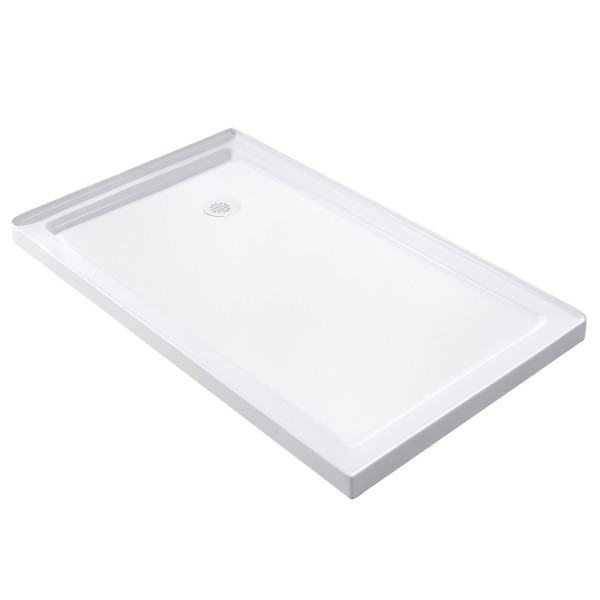 Aston SEN976F-TR-..-60-10-L Frosted Glass Sliding Shower Door Enclosure