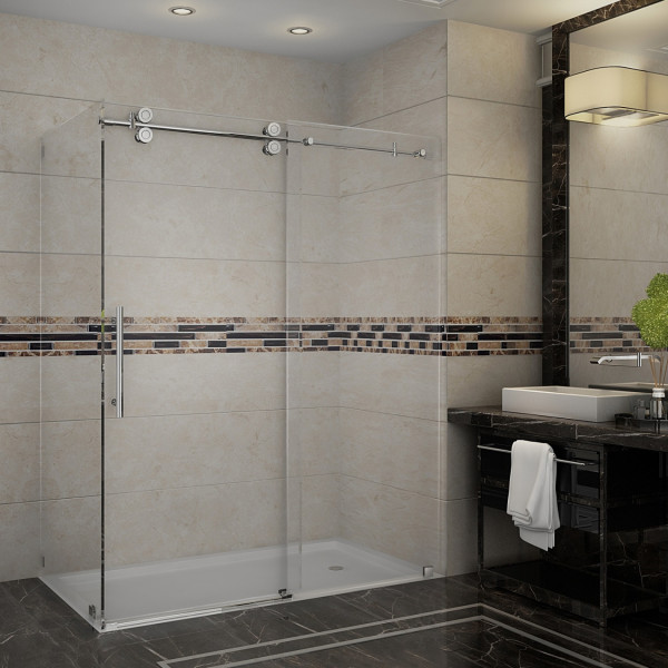 Aston Global SEN979-..-60-10 Langham Frameless Sliding Shower Enclosure