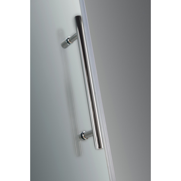 Aston Global SEN979F-..-48-10 Frameless Frosted Sliding Shower Enclosure