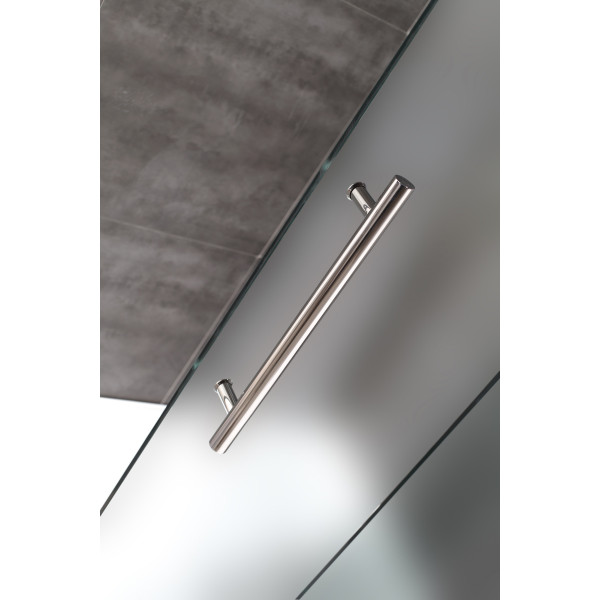 Aston SEN979F-TR-..-60-10-L Frameless Frosted Sliding Shower Enclosure
