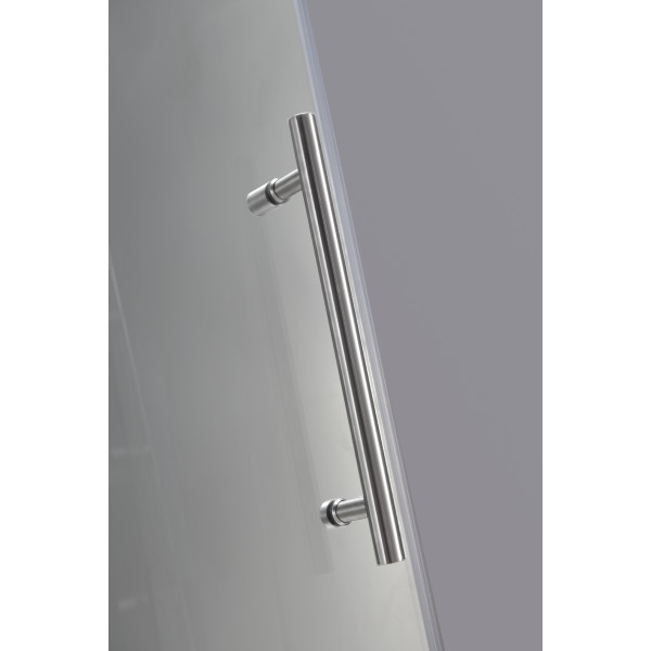 Aston SEN979F-TR-..-48-10-R Frameless Frosted Sliding Shower Enclosure