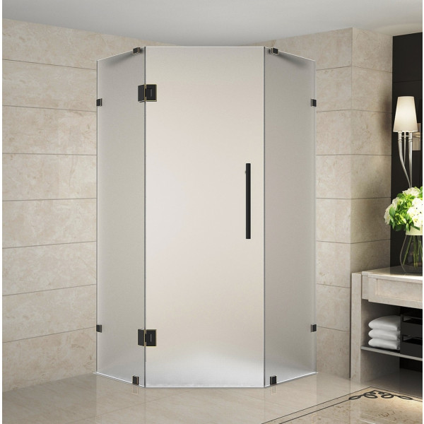 Aston SEN986F-..-34-10 Neoscape Frosted Glass Neo-Angle Shower Enclosure