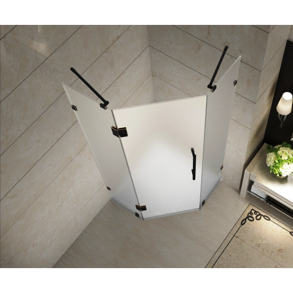 Aston SEN986F-..-34-10 Neoscape Frosted Glass Neo-Angle Shower Enclosure
