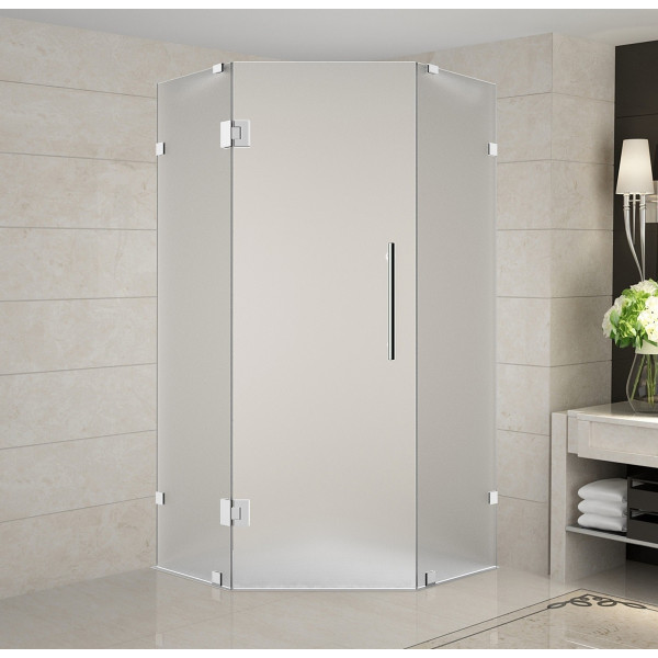 Aston SEN986F-..-34-10 Neoscape Frosted Glass Neo-Angle Shower Enclosure