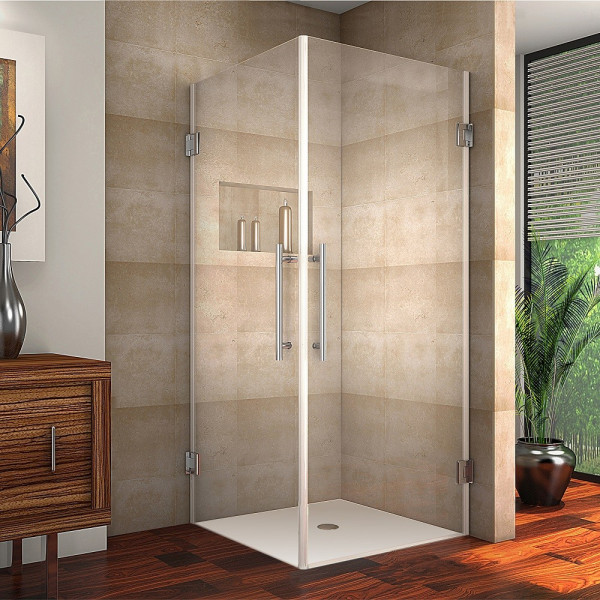 Aston Global SEN989-..-36-10 Vanora Frameless Square Shower Enclosure