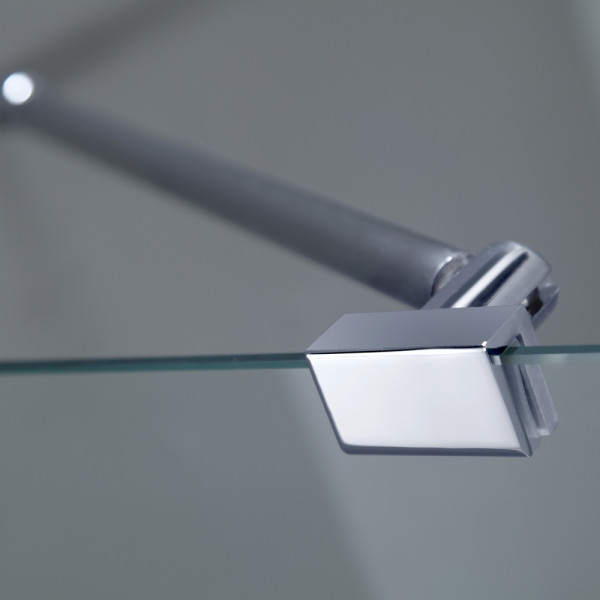 Aston SEN991-..-42-10 Frameless Neo-Angle Shower Enclosure w/ Glass Shelves