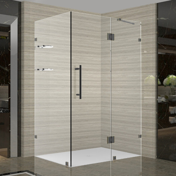 Aston SEN992-..-3436-10 Avalux GS Frameless Shower Enclosure w/ Clear Glass