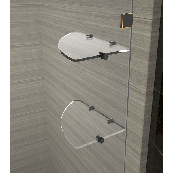 Aston SEN992-..-4036-10 Stainless Steel Hardware Frameless Shower Enclosure