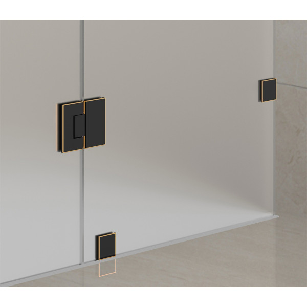 Aston Global SEN992F-..-3436-10 Frameless Shower Enclosure With Shelves