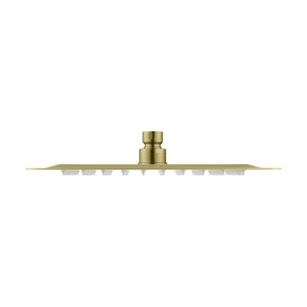 KIBI SH1003BG Cube 10" Metal Ultra Thin Profile Rain Shower Head 1.75 GPM