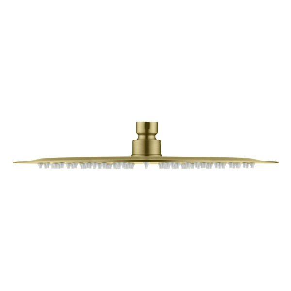KIBI SH1201BG Circular 12" Metal Ultra Thin Profile Rain Shower Head 1.75 GPM
