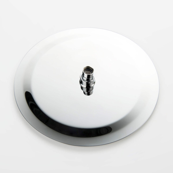 KIBI SH1201CH Circular 12" Metal Ultra Thin Profile Rain Shower Head 1.75 GPM