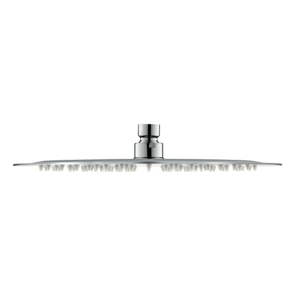 KIBI SH1201CH Circular 12" Metal Ultra Thin Profile Rain Shower Head 1.75 GPM