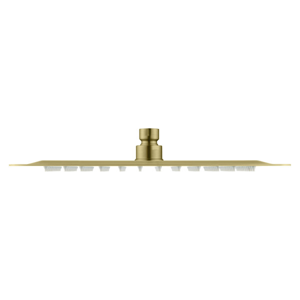 KIBI SH1202BG Cube 12" Metal Ultra Thin Profile Rain Shower Head 1.75 GPM