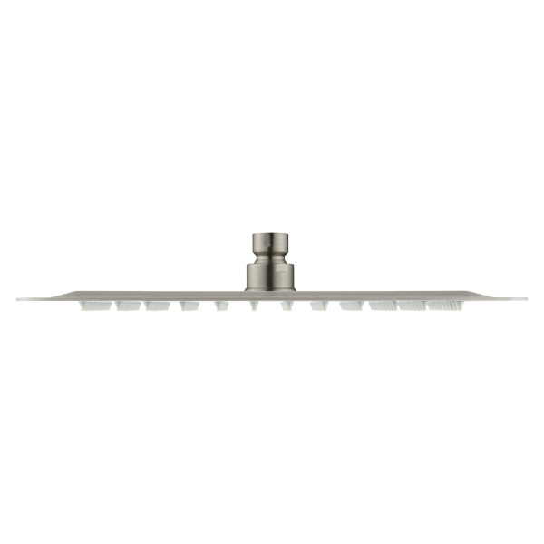 KIBI SH1202BN Cube 12" Metal Ultra Thin Profile Rain Shower Head 1.75 GPM