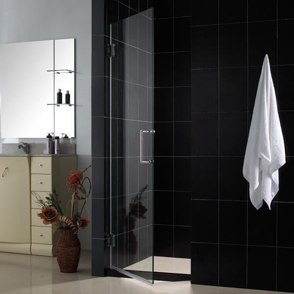 DreamLine SHDR-20247210F Unidoor 24 x 72" Frameless Clear Glass Shower Door