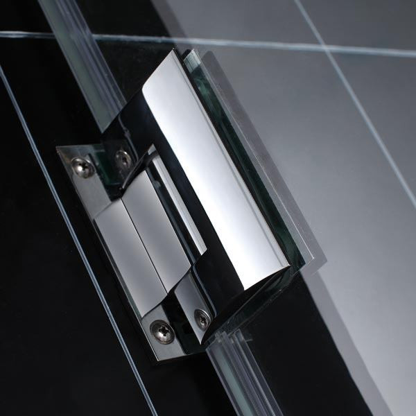 DreamLine SHDR-20367210CS Unidoor Frameless 36-37" Shower Door W/ Shelves