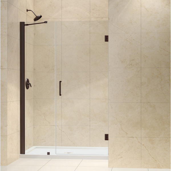 DreamLine SHDR-20437210 Unidoor Frameless 43-44" Adjustable Shower Door