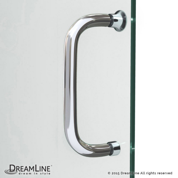 DreamLine SHDR-2234340-RT-01 Flex Pivot Shower Door In Chrome Finish Hardware