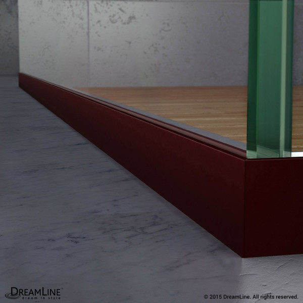 DreamLine SHDR-3230302 Linea Two Glass Panels 30 x 72 Frameless Shower Door